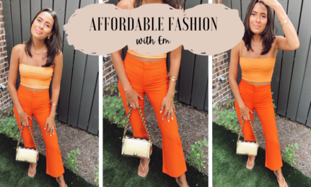 Affordable Fashion – July/August Fit